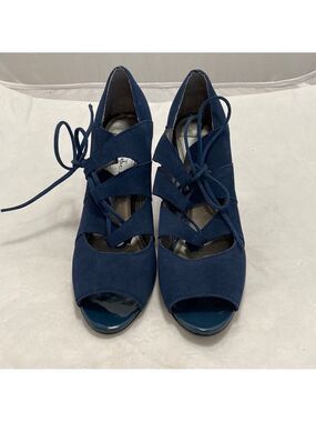 Aj Valenci lace up wedges